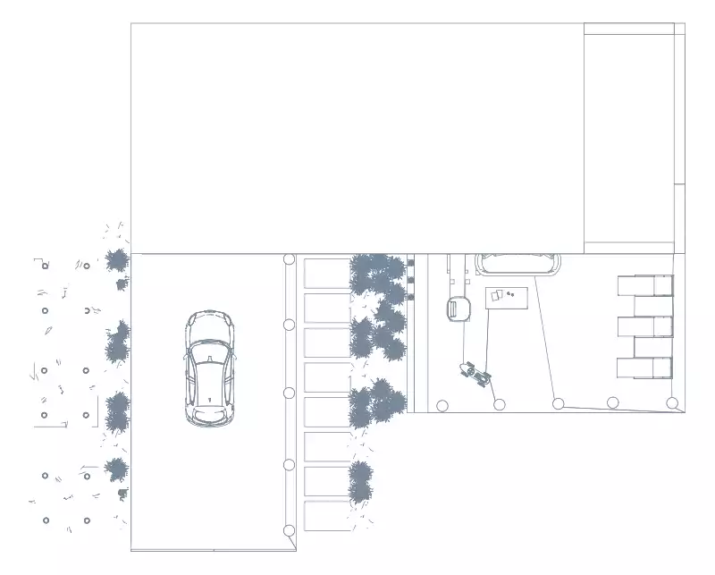 Konstruktionszeichnung-Plan
