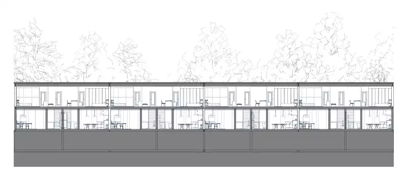 architektonische-Zeichnung-Schnitt
