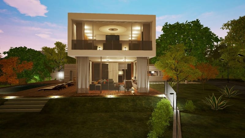 Solarium-Render-Haus-En-Los-Cisne-Edificius-BIM-Software