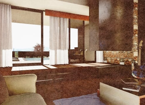 C-House area relax multimedia_Edificius_BIM