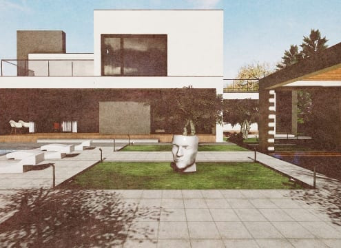 C-House vista esterni_Edificius_BIM