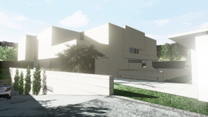 Garage access_artistic effect_Park House_Edificius