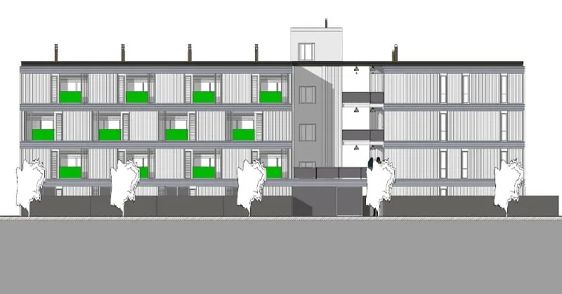 Social Housing in Lleida – prospect