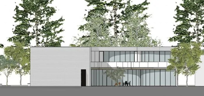 Casa Kwantes Elevation view