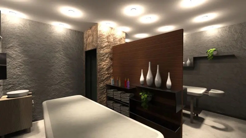 massage room render