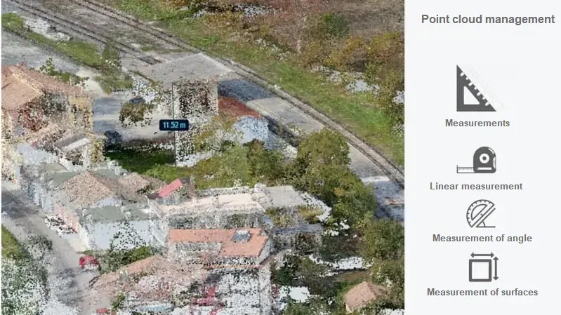 Point cloud management | Measurements