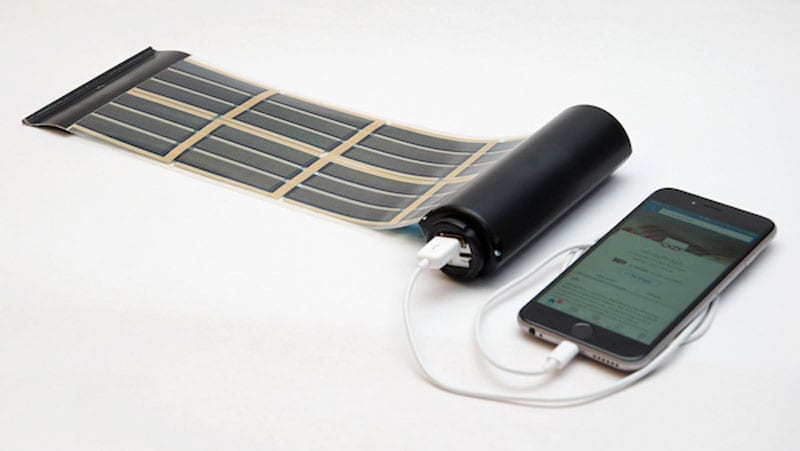 Flexible solar panels