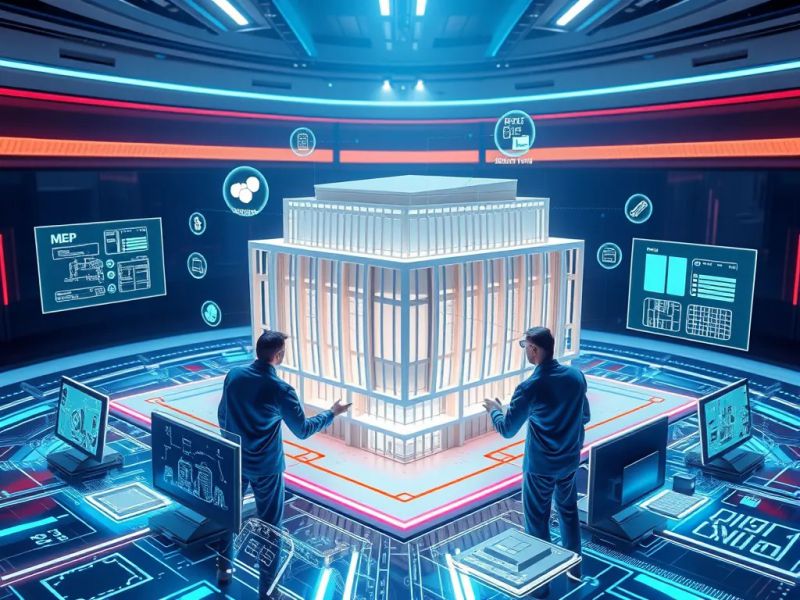 Collaboration on a digital model between two technicians