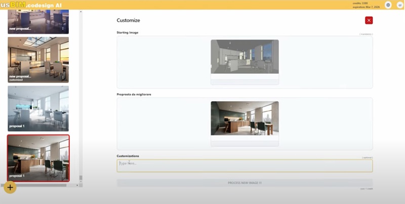 Custom-tailored personalization with descriptive prompts