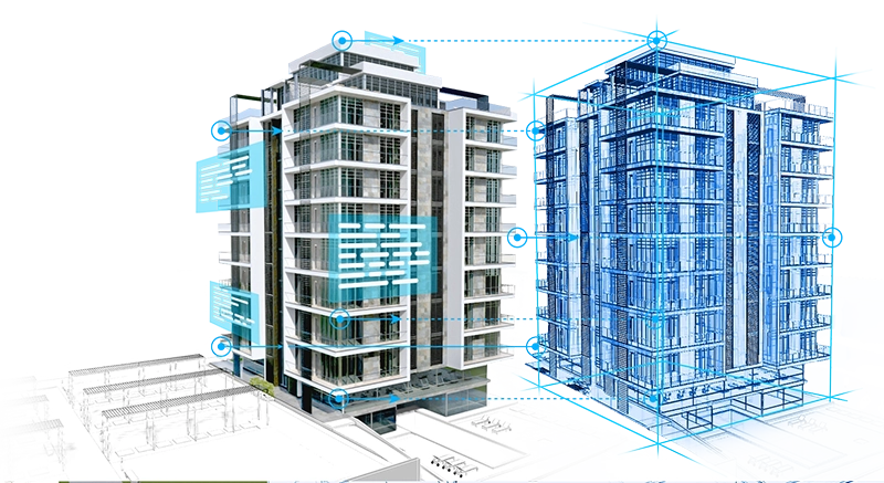 Digital Twin of a building: data and information