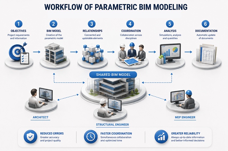 BIM Parametric Modeling Workflow