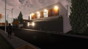 Rendu avec arrière plan climatique Casa-SJ