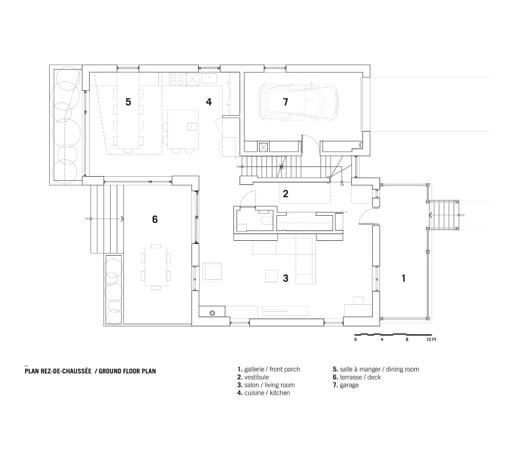 Plan-rez-de-chausee-Dulwich Plan rez de chausée Résidence Dulwich