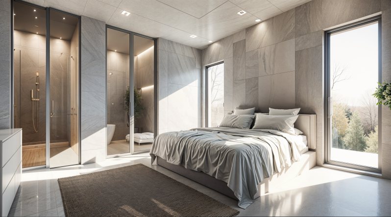 Concevoir une chambre minimaliste : idées et avantages IA