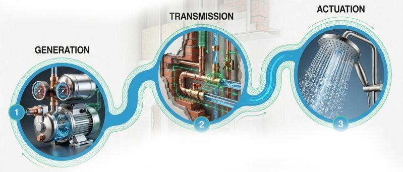 Génération, transmission, actionnement