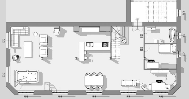 Projeto de um loft _ planta