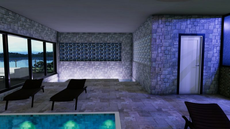 Design e arquitetura: centro benessere e spa- rendering Edificius Design e arquitetura: centro benessere e spa- rendering Edificius