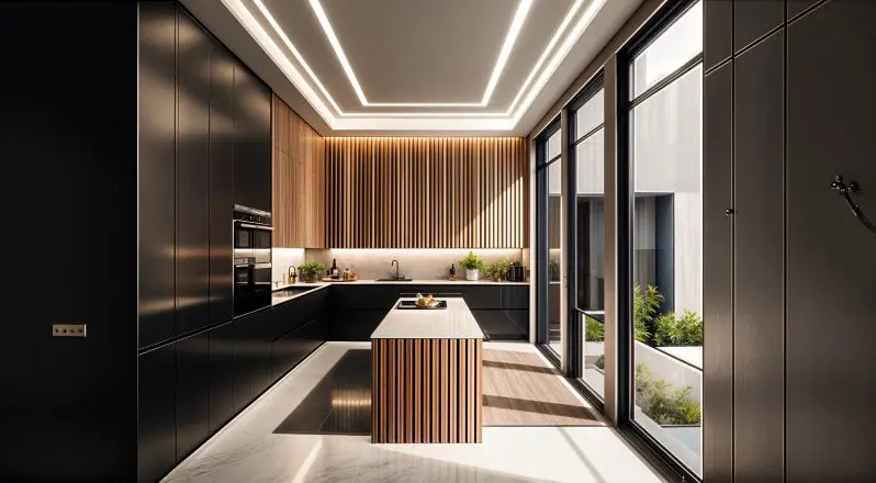 Projetar um forro com a IA - Imagem realizada com usBIM.codesign AI