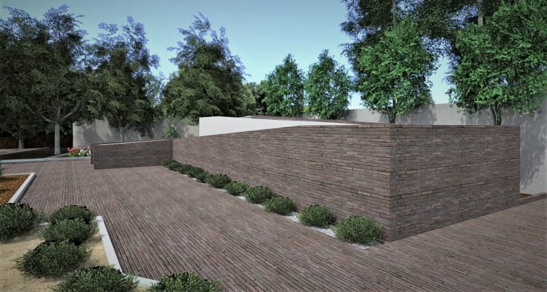 Render projeto rampa de acessibilidade realizado com Edificius - Projeto rampa de acessibilidade